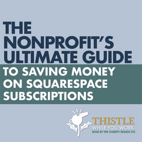 squarespace nonprofit discount.